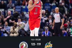 爱游戏注册-爵士胜鹈鹕，米切尔砍下30+。