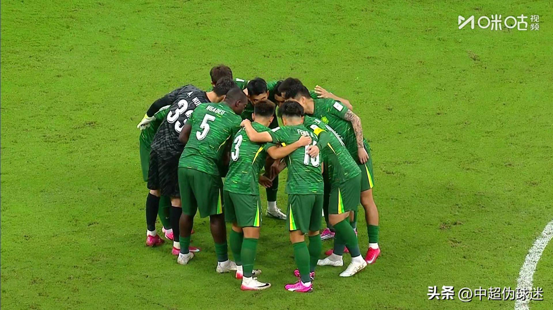 国安前锋进球，助球队扭转不利局面