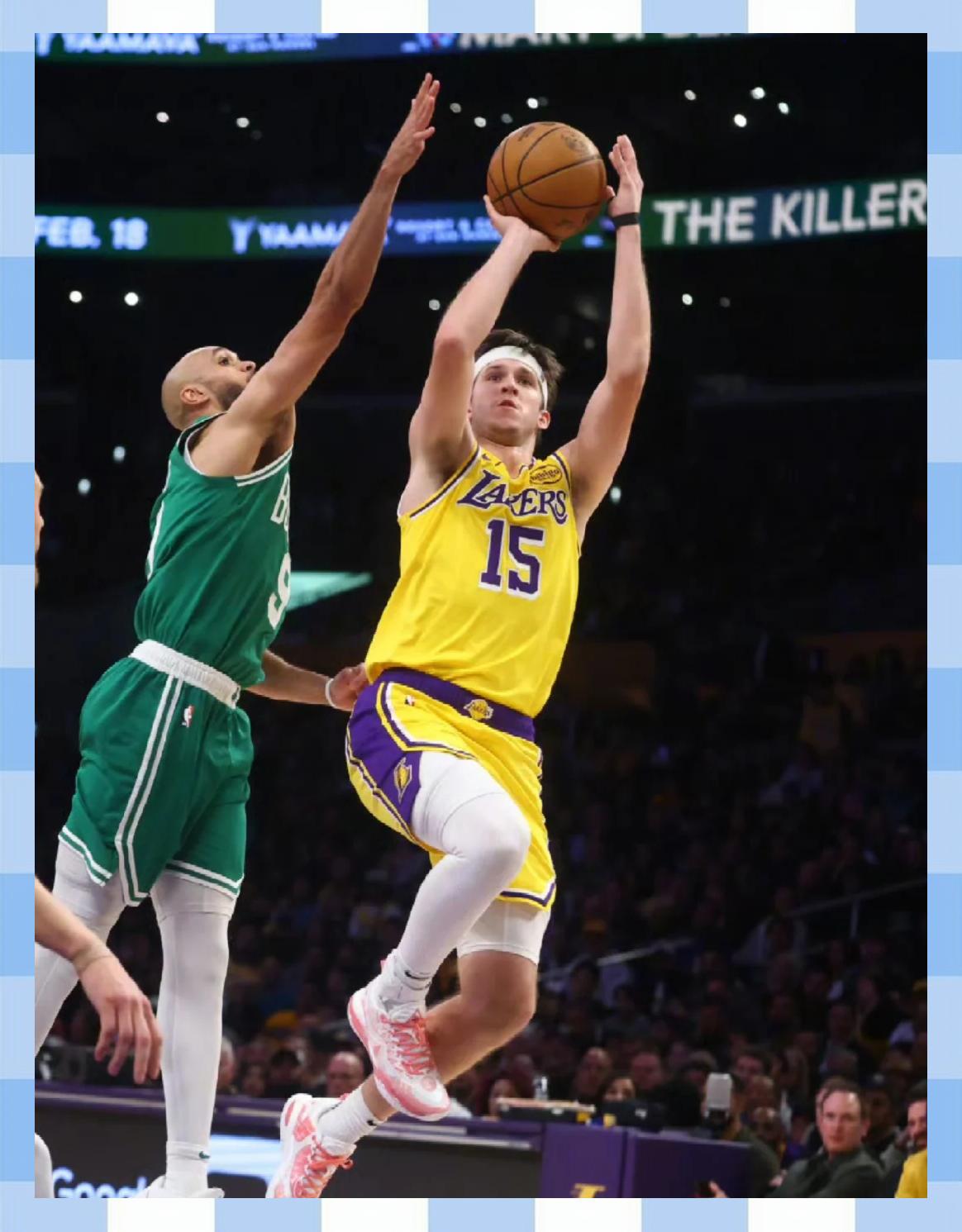 湖人大胜凯尔特人，继续追赶西区第二